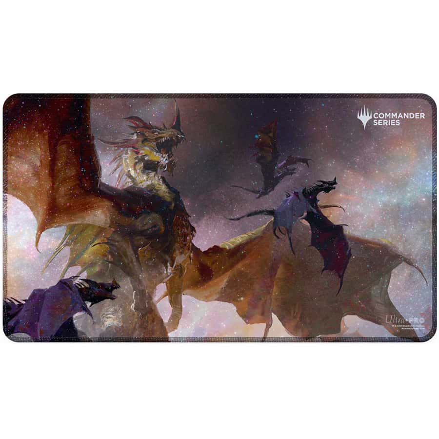 Ultra Pro Magic The Gathering Playmat -  Commander Series (Q1 2025 Wedge): Holofoil Playmat: The Ur-Dragon | Odin's Place