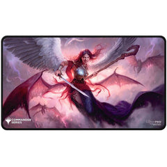 Ultra Pro Magic The Gathering Playmat -  Commander Series (Q1 2025 Wedge): Black Stitched Edge Playmat: Kaalia (Fan Vote) | Odin's Place