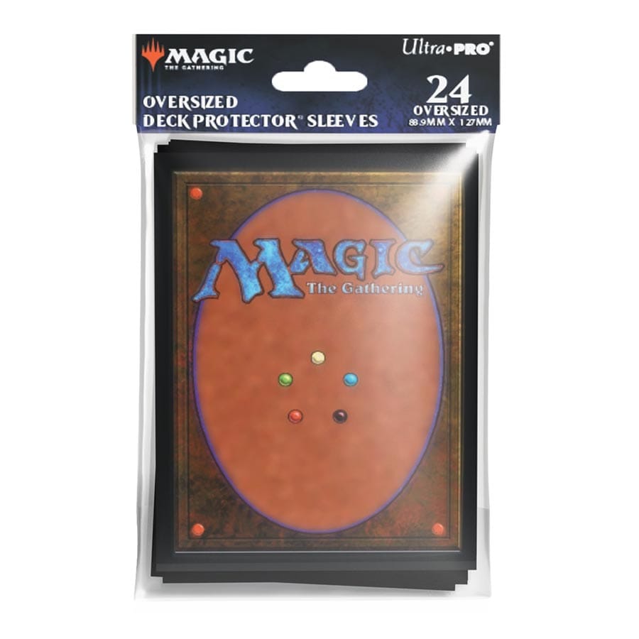 Ultra Pro: Magic the Gathering: Classic Card Back Oversized Deck Protector Sleeves 24 ct | Odin's Place