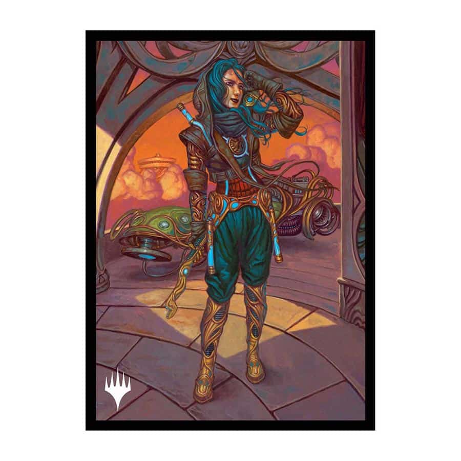 Ultra Pro Sleeves: Aetherdrift Sita Varma Masked Racer | Odin's Place