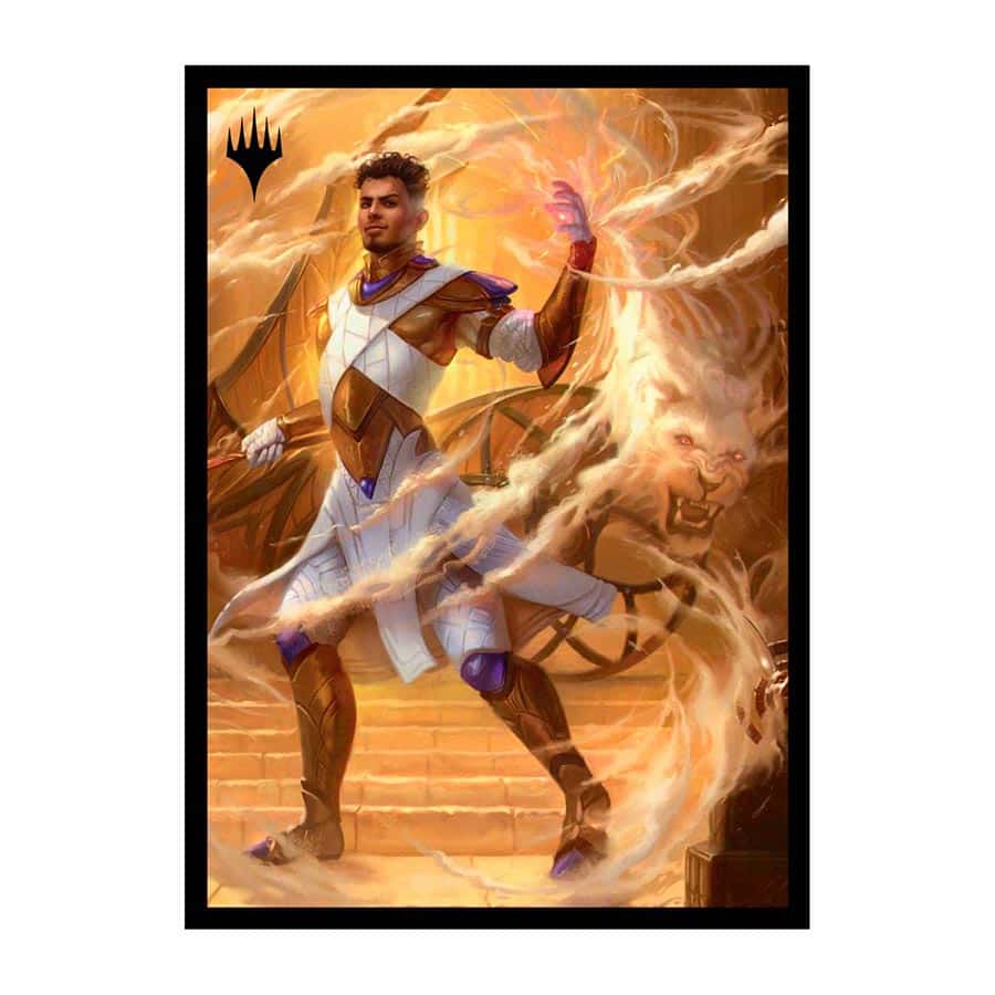 Ultra Pro Sleeves: Aetherdrift Basri Tomorrow's Champion | Odin's Place