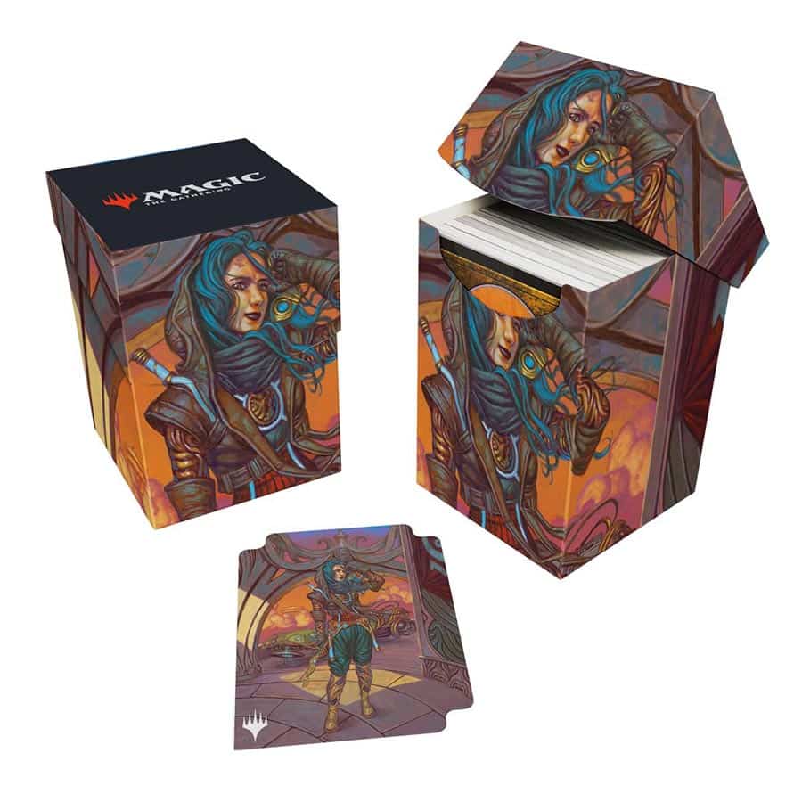 Ultra Pro Deck Box: Aetherdrift Sita Varma Masked Racer | Odin's Place