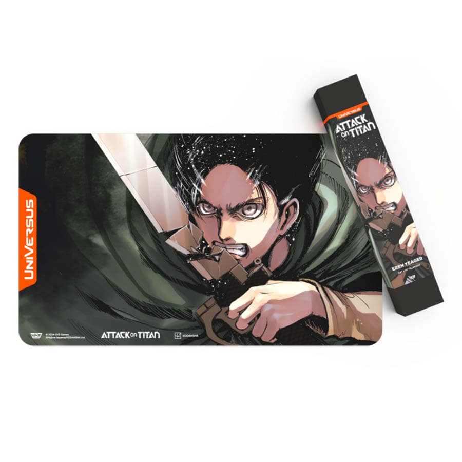 Universus: Attack on Titan TCG: Battle For Humanity: Eren Yeager Playmat | Odin's Place