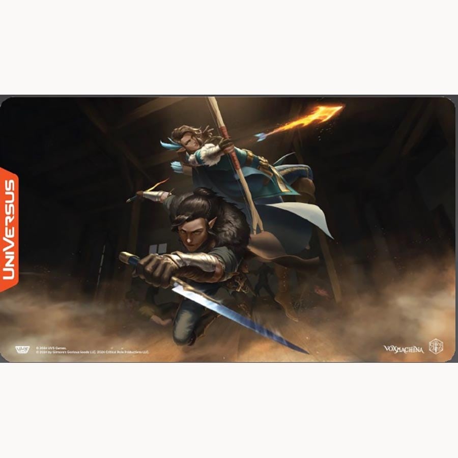 Universus: Critical Role: Vox Machina Playmat: Arrows & Daggers | Odin's Place