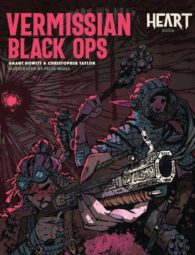 Heart RPG: The City Beneath - Vermissian Black Ops (New Printing) | Odin's Place