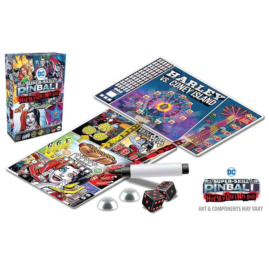 Super-Skill Pinball: Harley Quinn Ball | Odin's Place