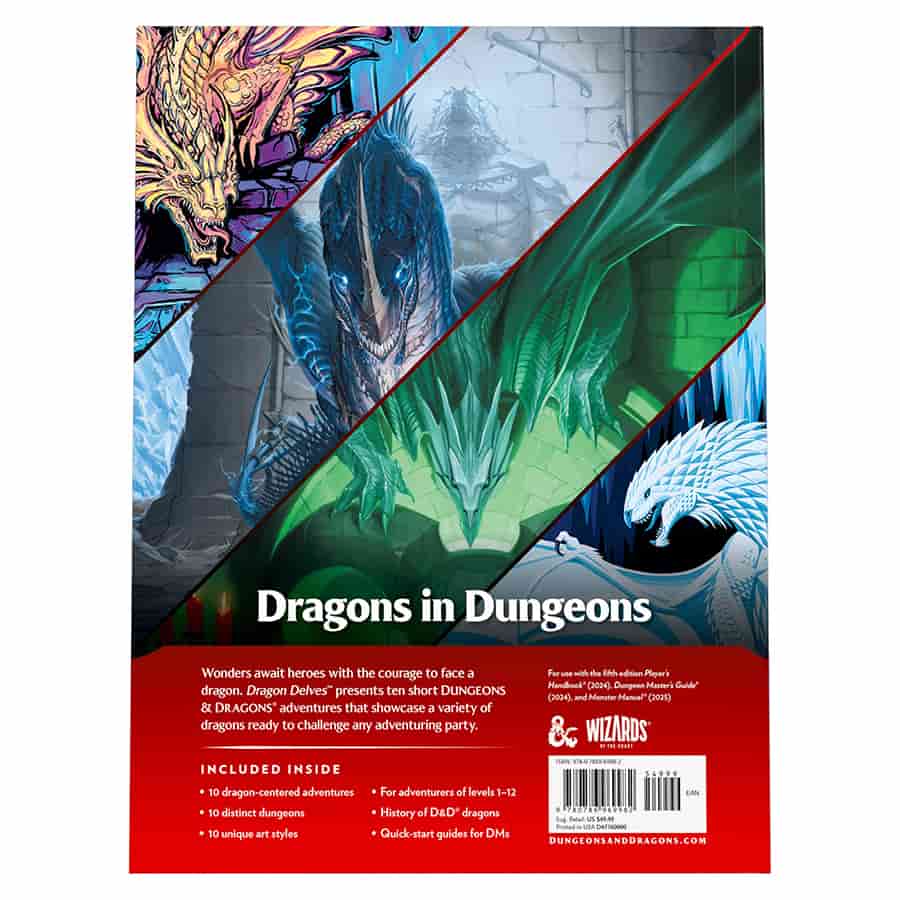 Dungeons & Dragons RPG: Dragon Delves Hard Cover (2025) | Odin's Place