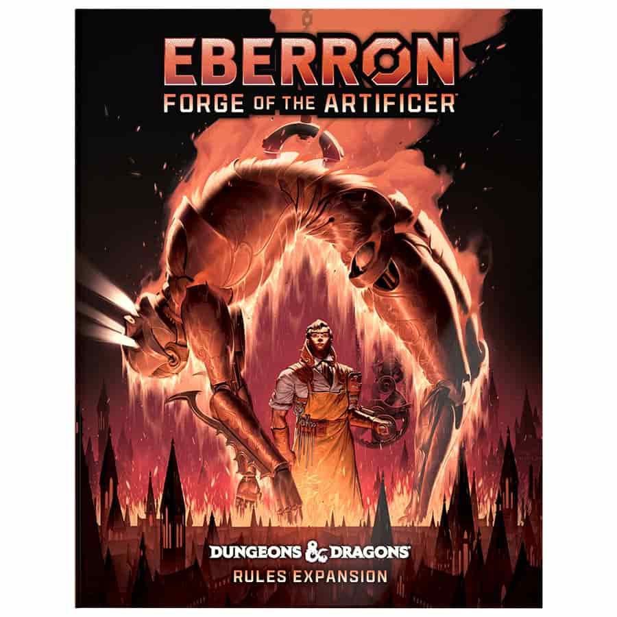 Dungeons & Dragons RPG: Eberron - Forge of the Artificer (Alternate Cover) (Hardcover 2025) (Copy) | Odin's Place