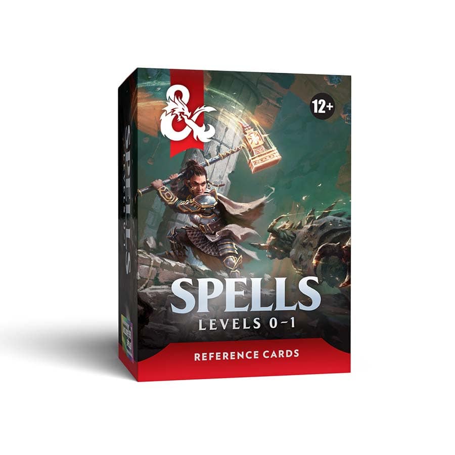 Dungeons & Dragons Reference Cards: Spells 1 (Levels 0-1) | Odin's Place