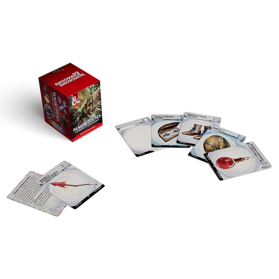 Dungeons & Dragons Reference Cards: Magic Items (Common and Uncommon) | Odin's Place