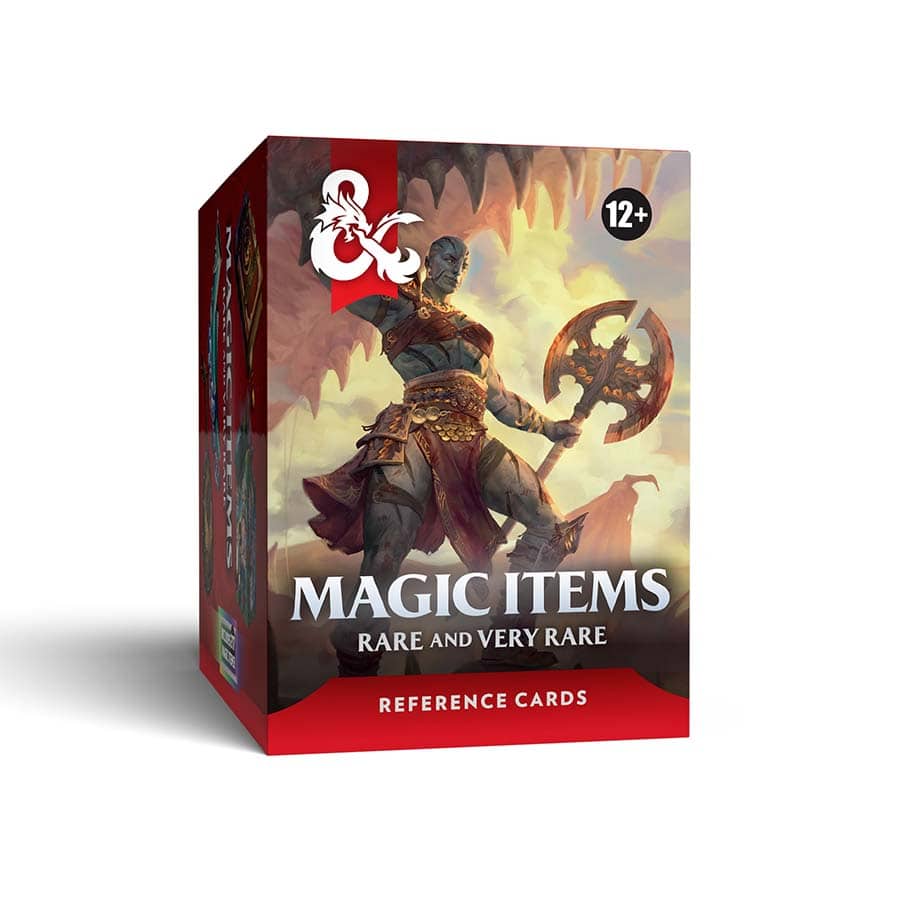 Dungeons & Dragons Reference Cards: Magic Items (Rare and Very Rare) | Odin's Place