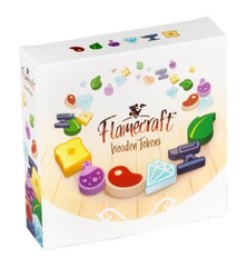 Flamecraft: Deluxe Components - Wooden Tokens | Odin's Place