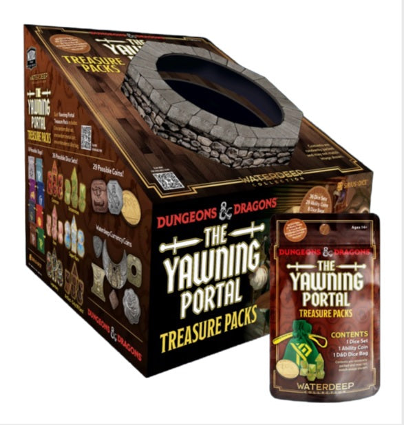 Dungeons & Dragons: The Yawning Portal Treasure Packs Blind Box | Odin's Place