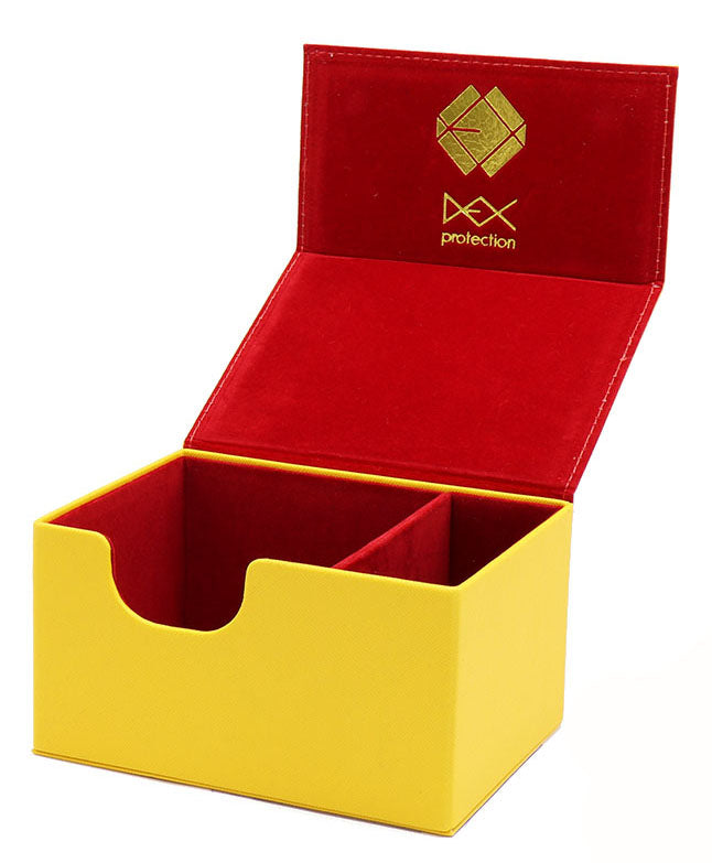 DEX Creation Line Deck Box Medium: Yellow | Odin's Place