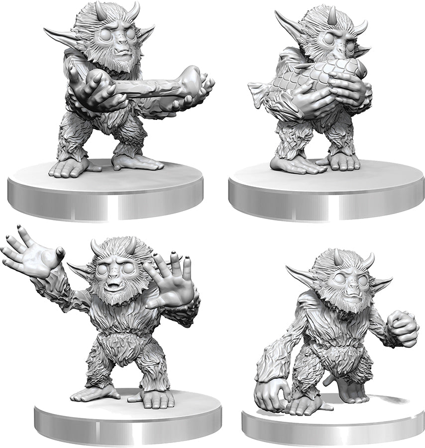 Wizkids Dungeons and Dragons: Nolzur's Marvelous Unpainted Miniatures - Yeti Tykes | Odin's Place