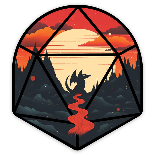 Forged Gaming: D&D Themed Vinyl Stickers | Odin's Place