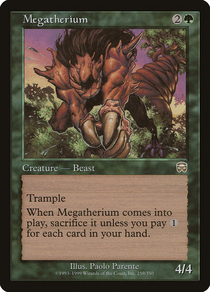 Megatherium (259) [Mercadian Masques] | Odin's Place