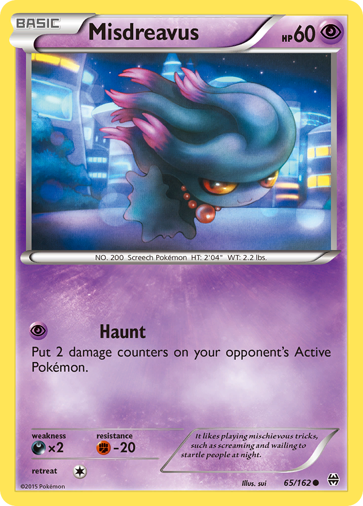 Misdreavus (65/162) [XY: BREAKthrough] | Odin's Place