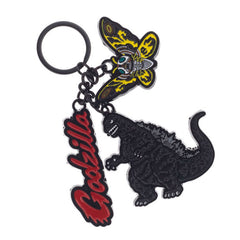 Bioworld Godzilla & Mothra Multi-Character Keychain | Odin's Place
