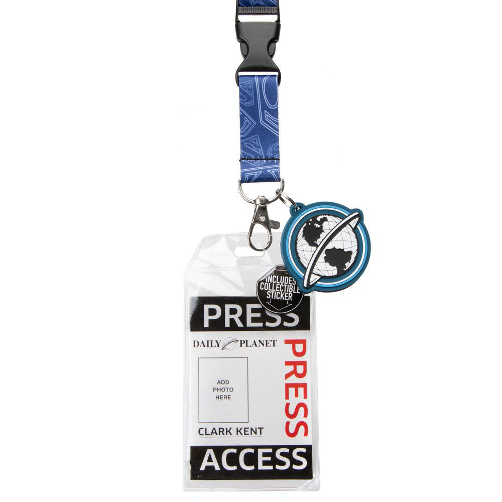 Bioworld DC Comics Superman Daily Planet Lanyard | Odin's Place