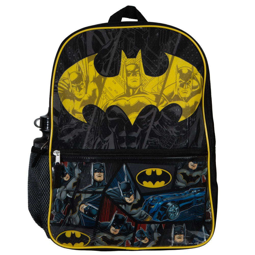 Bioworld Dc Comics Batman 5 PC Backpack Set | Odin's Place