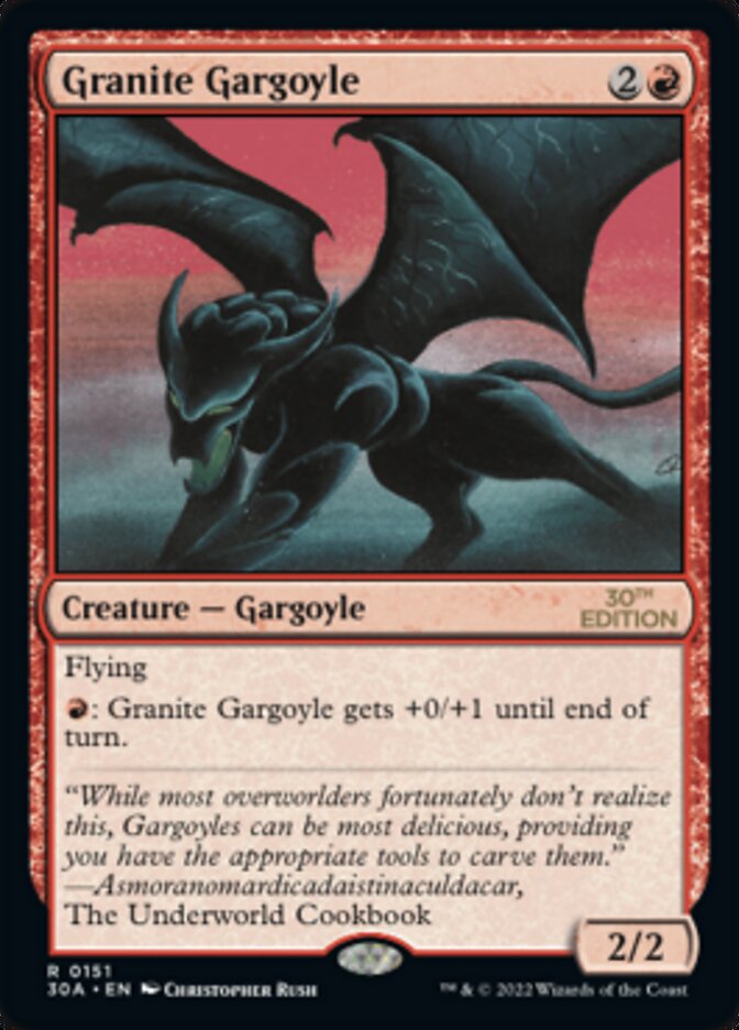 Granite Gargoyle [30th Anniversary Edition] | Odin's Place