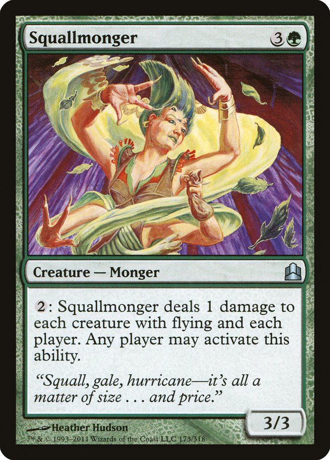 Squallmonger (173) [Commander 2011] | Odin's Place