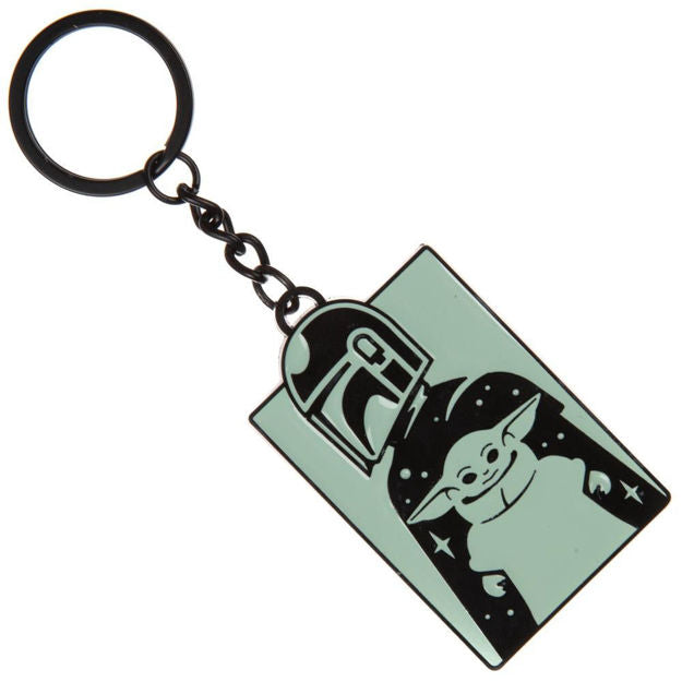 Bioworld Star Wars The Mandalorian Grogu Keychain | Odin's Place
