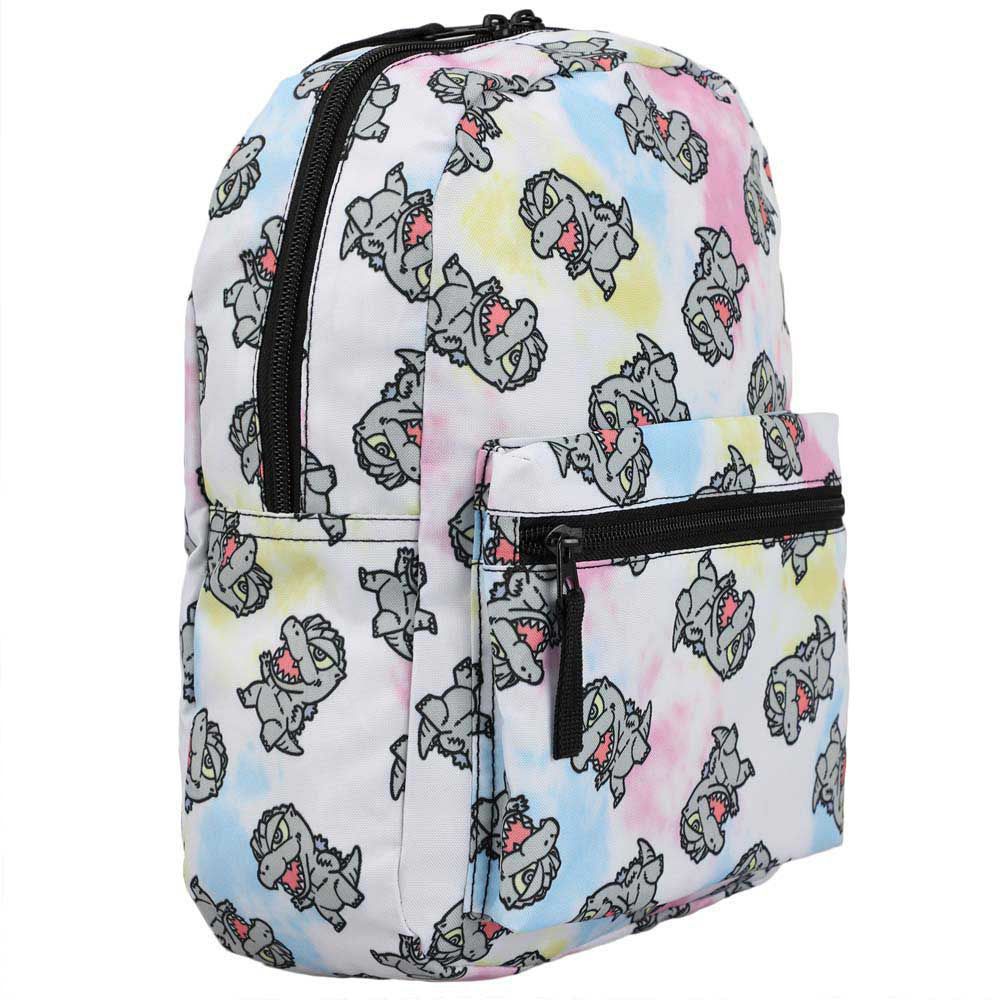 Bioworld Godzilla Chibi Tie Dye Mini Backpack | Odin's Place