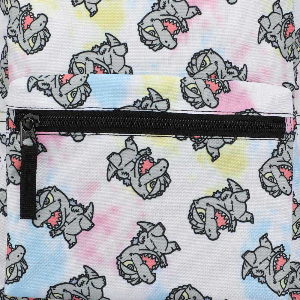 Bioworld Godzilla Chibi Tie Dye Mini Backpack | Odin's Place