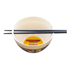 Bioworld My Hero Academia X Sanrio Ceramic Ramen Bowl with Chopsticks | Odin's Place