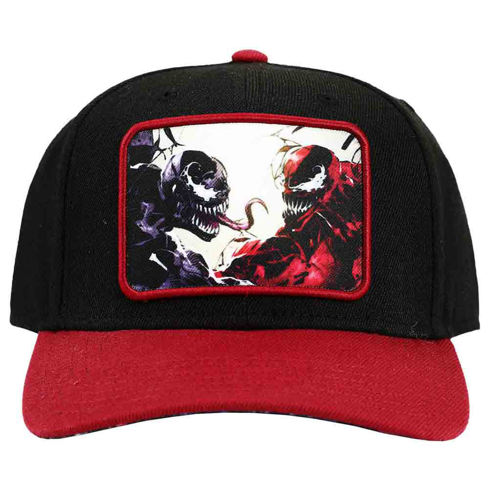 Bioworld Marvel Venom vs. Carnage Sublimated Patch Pre-Curved Snapback | Odin's Place
