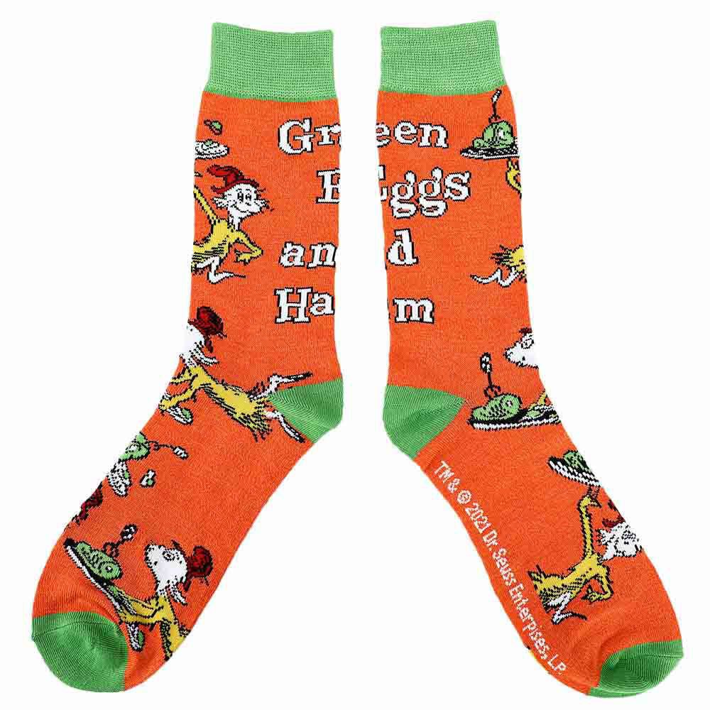 Bioworld Dr. Seuss 3 Pair Crew Socks | Odin's Place