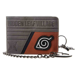 Bioworld Naruto Hidden Leaf Village Chain Wallet | Odin's Place