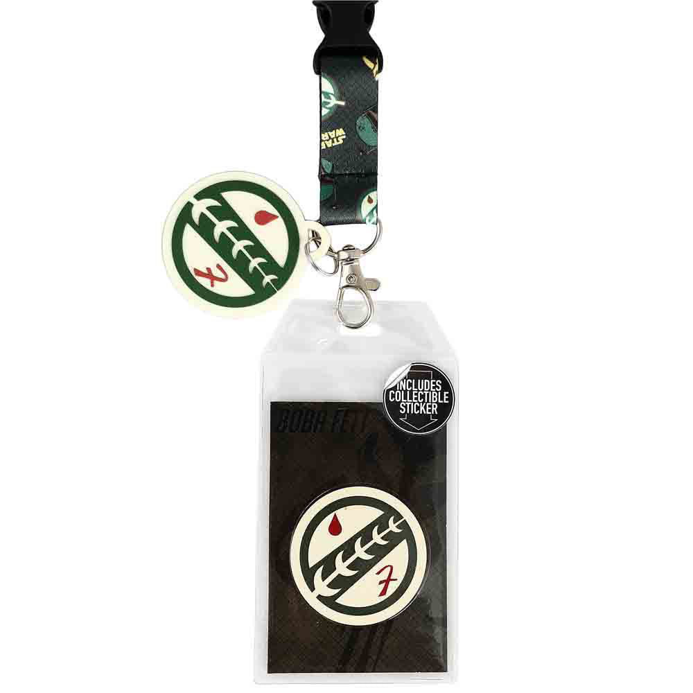 Bioworld Star Wars Boba Fett Lanyard | Odin's Place