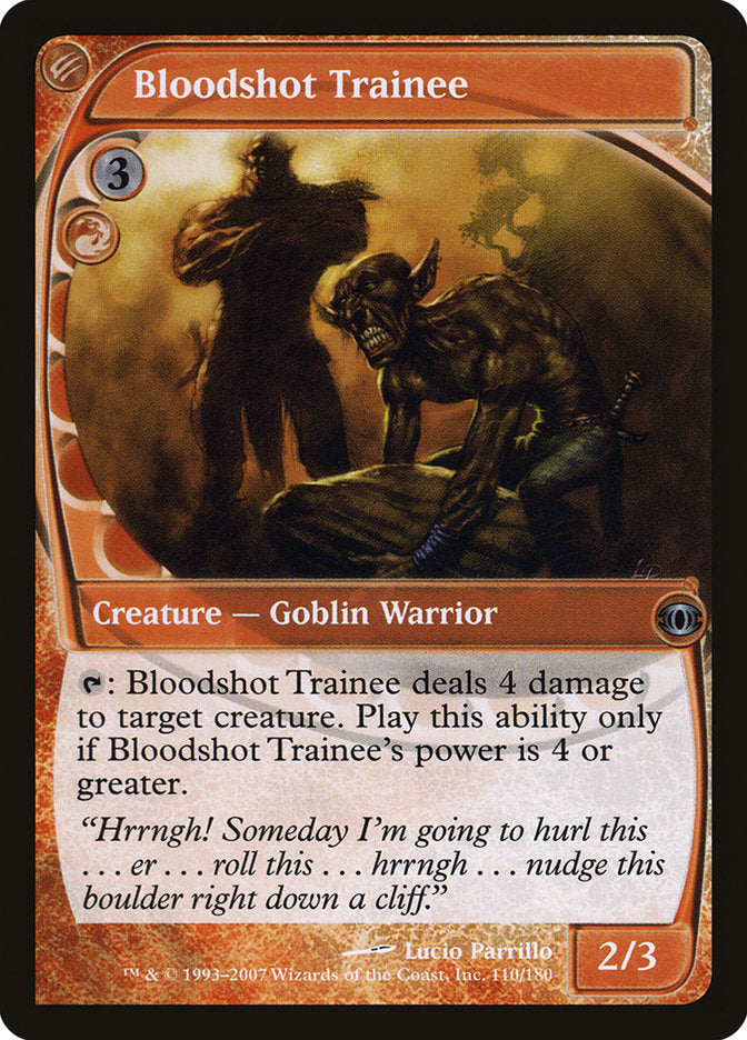 Bloodshot Trainee (110) [Future Sight] | Odin's Place