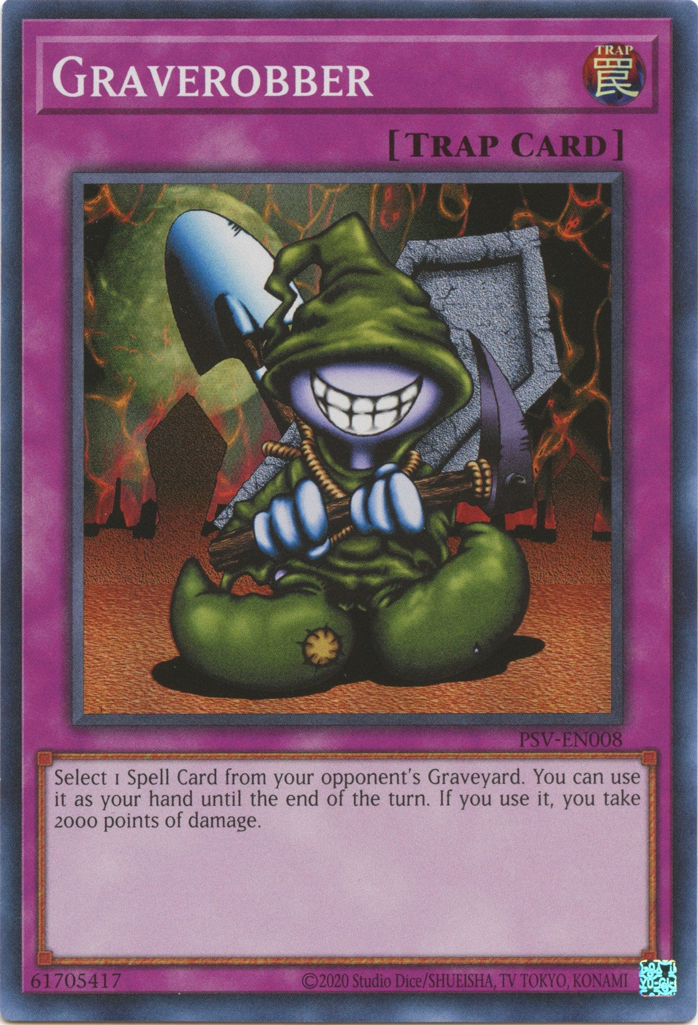 Graverobber (25th Anniversary) [PSV-EN008] Super Rare | Odin's Place