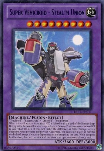 Super Vehicroid - Stealth Union (Purple) [DL12-EN011] Rare | Odin's Place