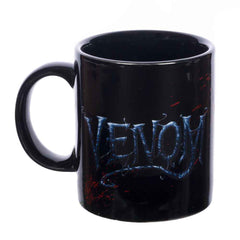 Bioworld Marvel Venom 12 oz. Ceramic Mug with Metal Emblem | Odin's Place