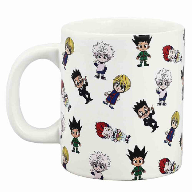 Bioworld Hunter x Hunter AOP Chibi 16 oz. Ceramic Mug | Odin's Place
