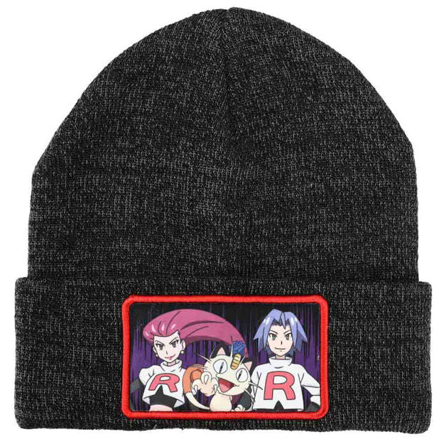 Bioworld Pokemon Team Rocket Patch Beanie | Odin's Place