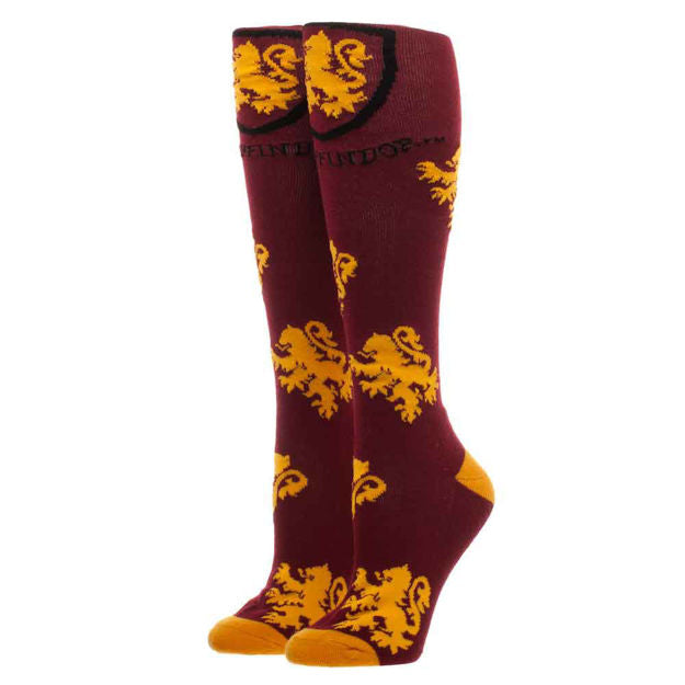 Bioworld Harry Potter Gryffindor Knee High Socks | Odin's Place