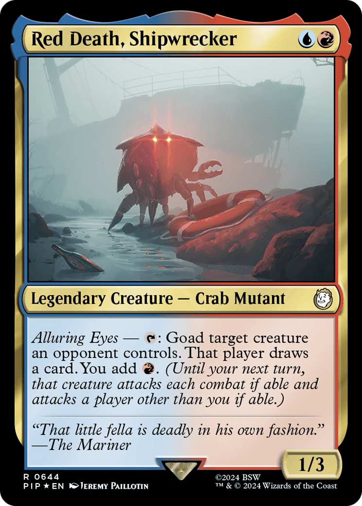 Red Death, Shipwrecker (Surge Foil) [Fallout] | Odin's Place