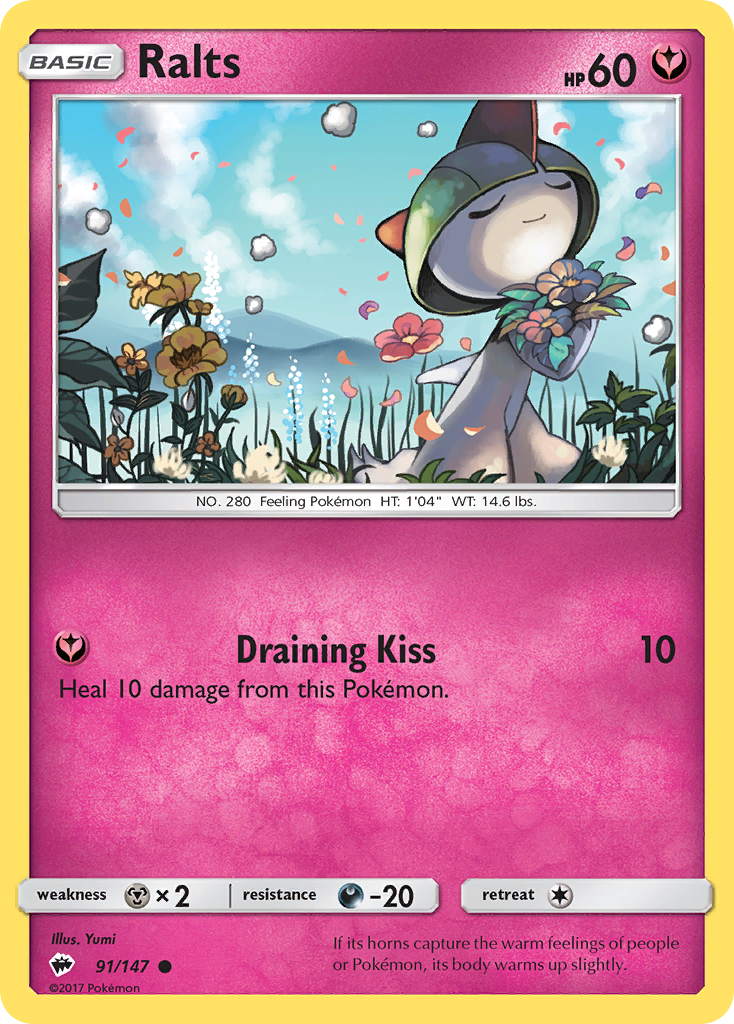 Ralts (91/147) [Sun & Moon: Burning Shadows] | Odin's Place