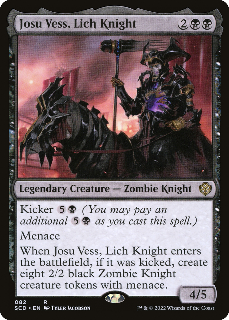 Josu Vess, Lich Knight [Starter Commander Decks] | Odin's Place