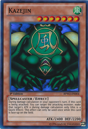 Kazejin [BPW2-EN004] Super Rare | Odin's Place