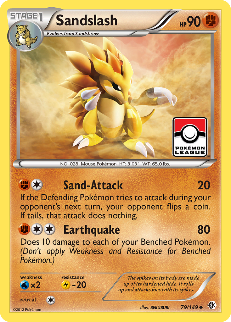 Sandslash (79/149) [Black & White: Boundaries Crossed] | Odin's Place