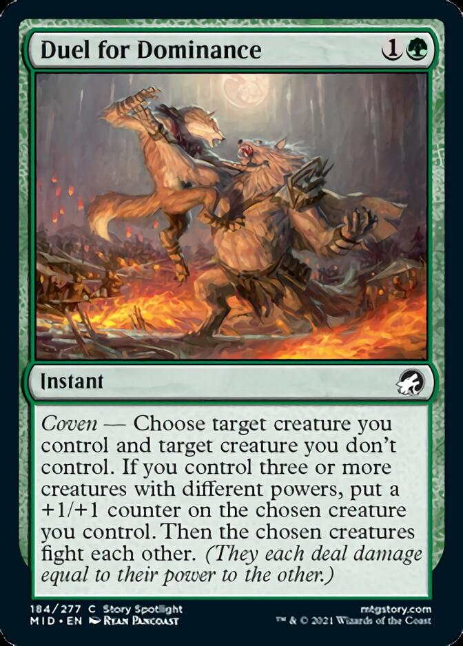 Duel for Dominance [Innistrad: Midnight Hunt] | Odin's Place