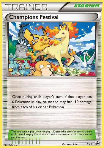 Champions Festival (XY91) (2015) [XY: Black Star Promos] | Odin's Place