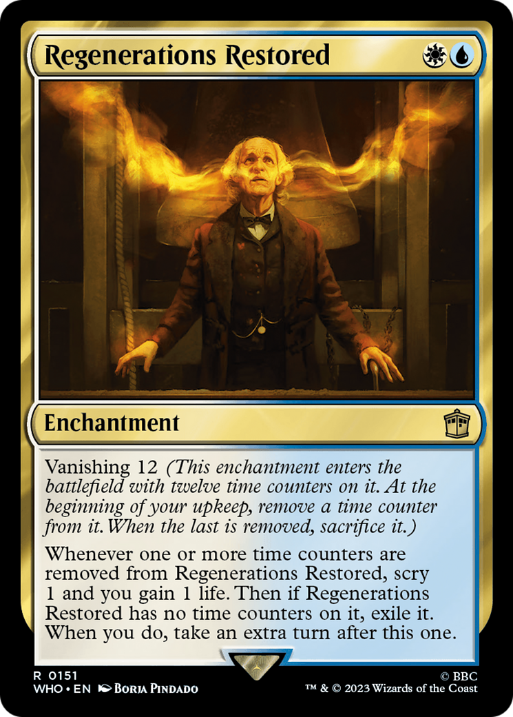 Regenerations Restored [Doctor Who] | Odin's Place